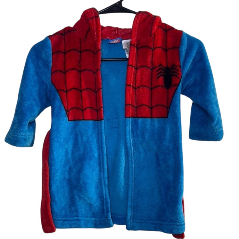 Marvel Spider Hero Costume Robe - Red and Blue